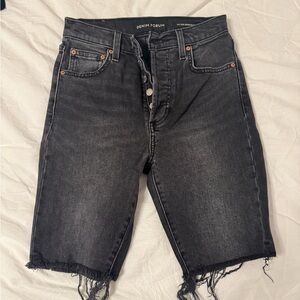 Denim Forum Bermuda Shorts